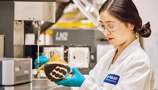 Sustainable footwear material laboratory testing