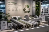 Circular Economy in Composite Materials Manufacturing using sustainable recycled shoe materials